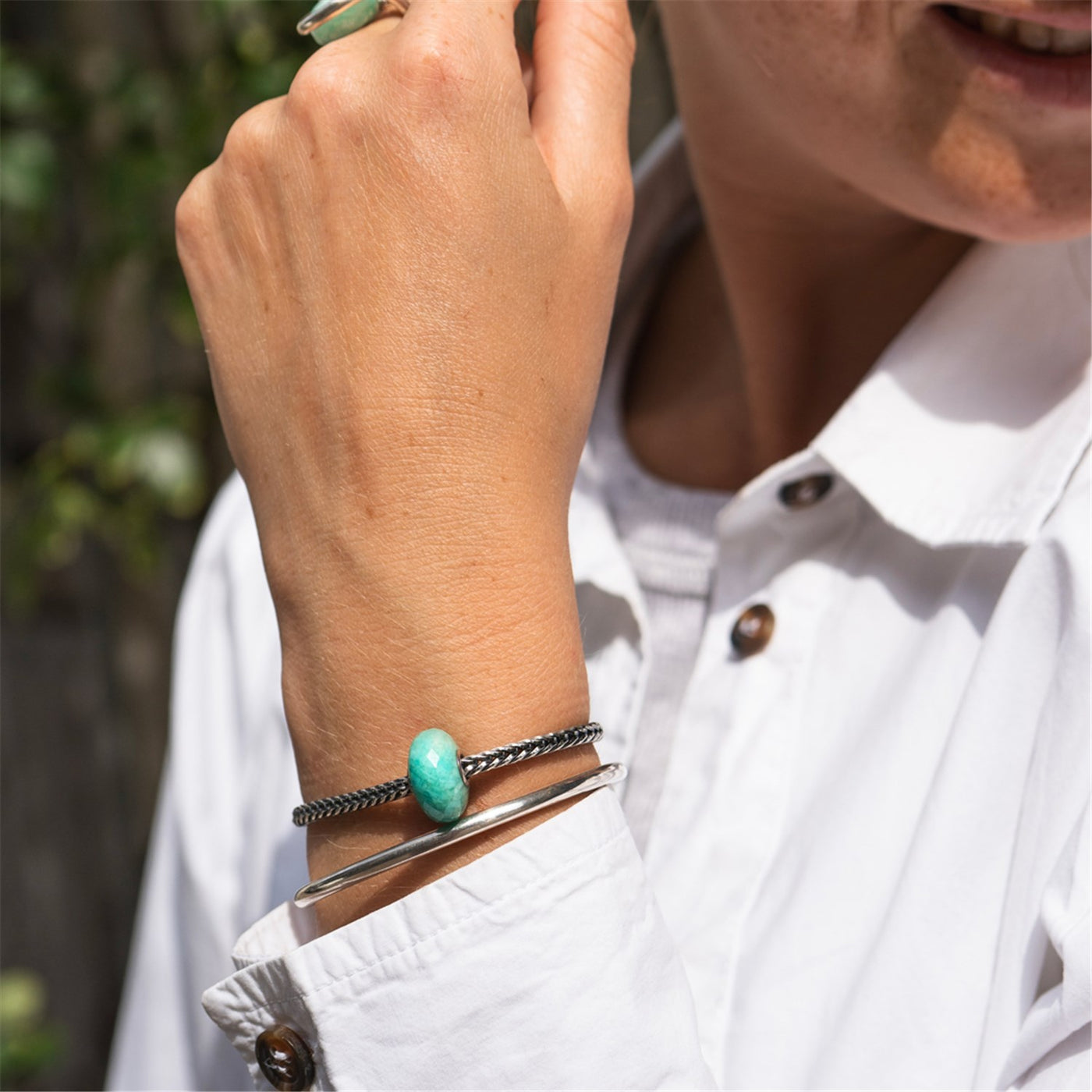 Talisman Amazonit Faţetat