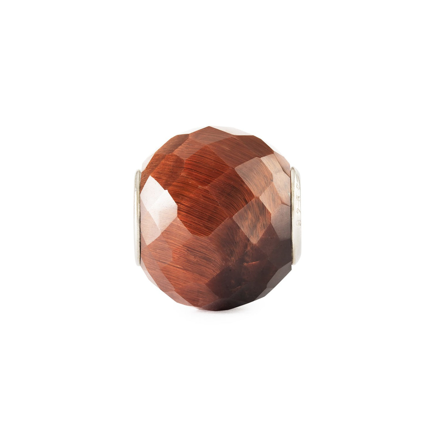 Round Red Tiger Eye Facet