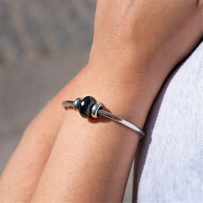 Talisman Onix Negru Fațetat