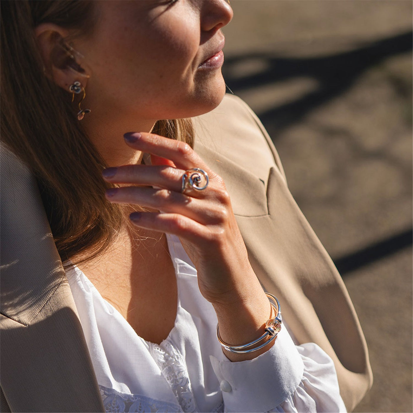 Labradorite Dreamspark Bangle